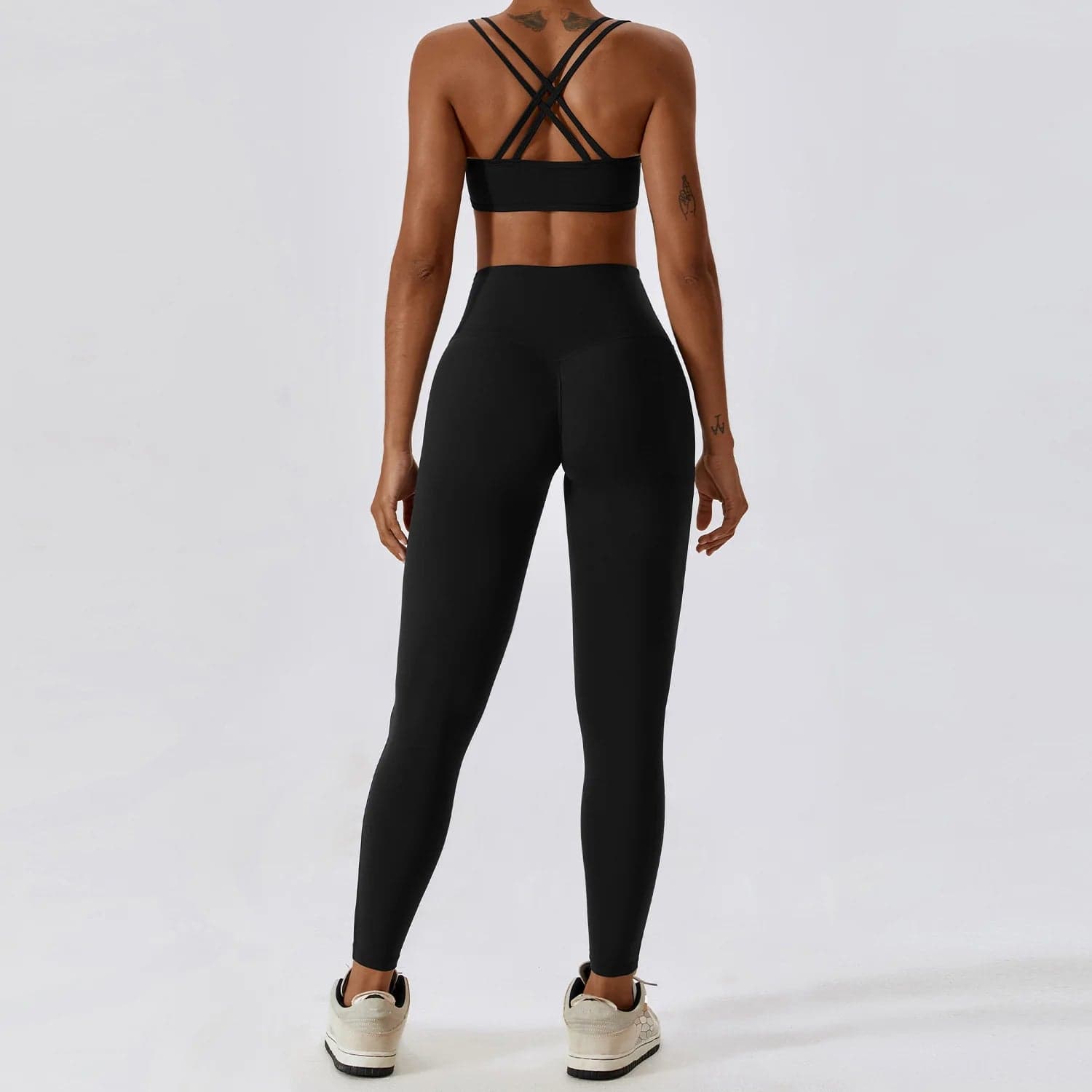 2PCS Push Up Fitness Sport Bra and Leggings Set | Zella