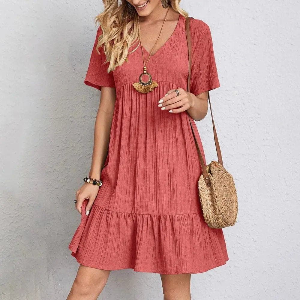 Short Sleeve Mini Dress | Lorelai