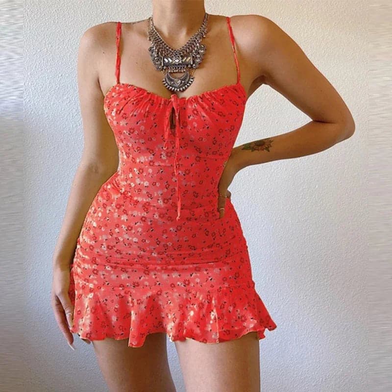 Sexy Floral Camisole Summer Dress ๐ธ | ChicLuxe