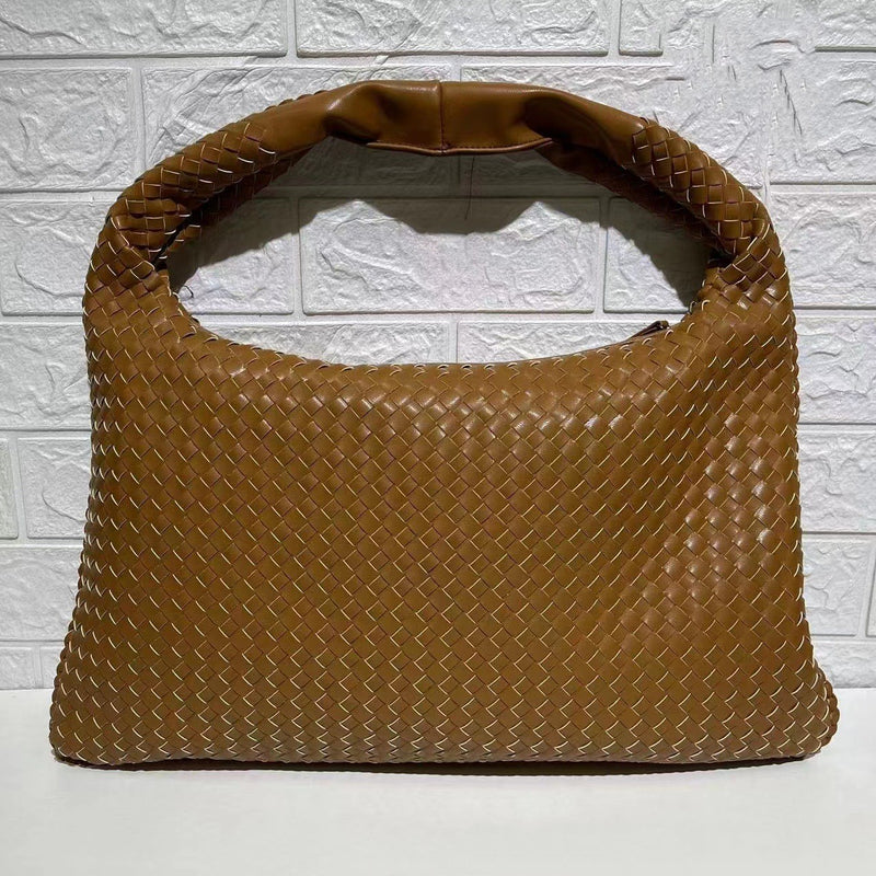 Leather Women's Woven Satchel - Chicy Boutique