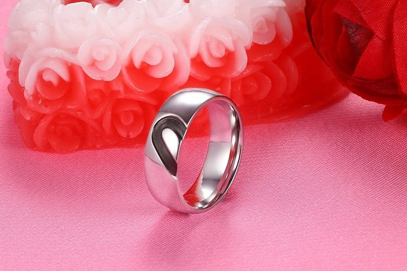 Stainless steel couple ring | Nuni