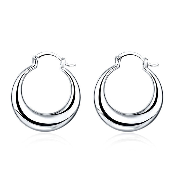 Crescen Silver Earrings | sahara