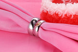 Stainless steel couple ring | Nuni