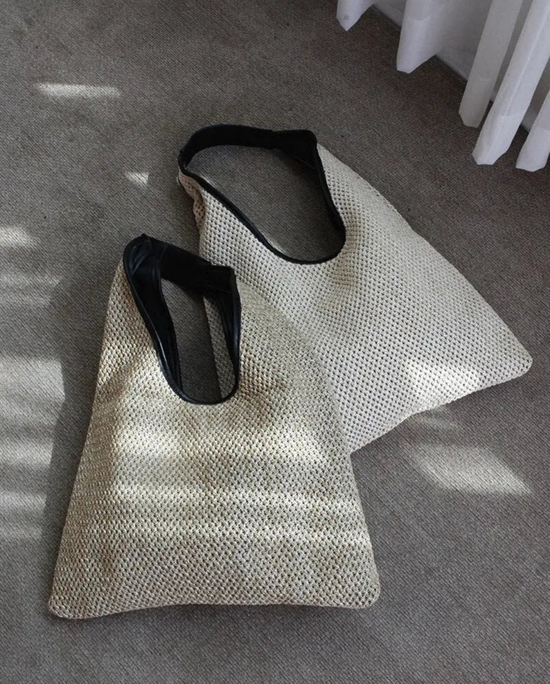 Styled Woven Handbag - Chicy Boutique