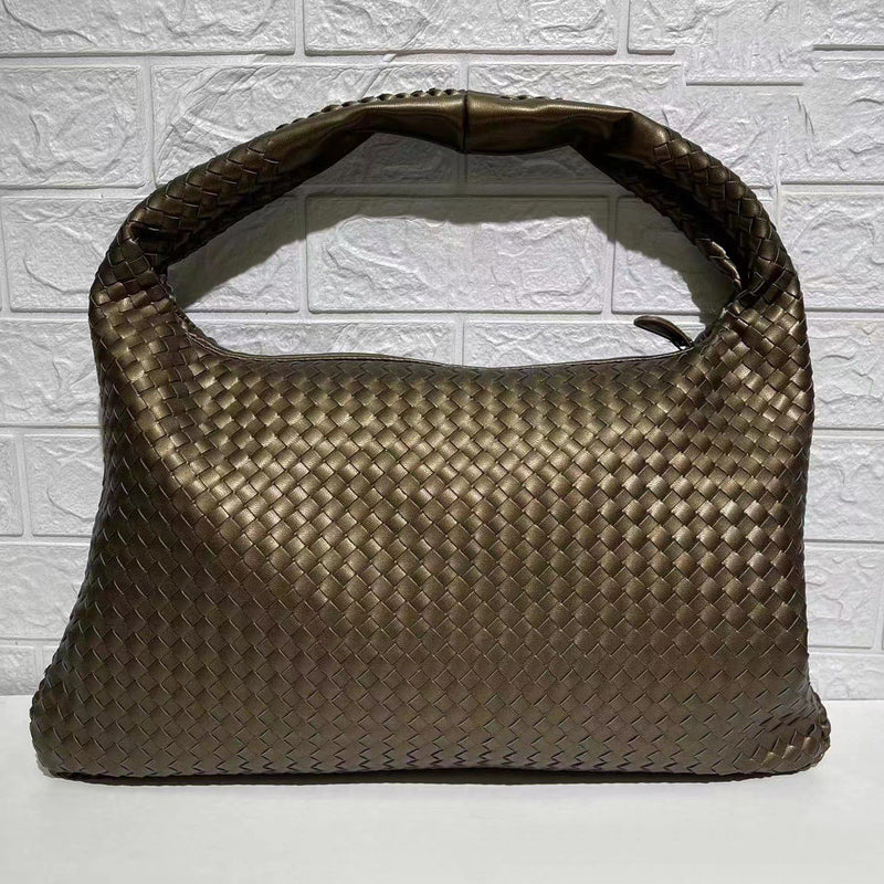 Leather Women's Woven Satchel - Chicy Boutique