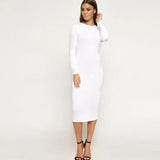 Straight Slim Women's Dress - Chicy Boutique