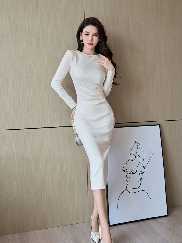 Fashion Cashmere Knitted Dress Women - Chicy Boutique