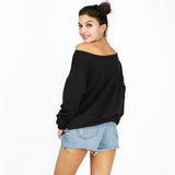 Slash Neck T-Shirt - Chicy Boutique