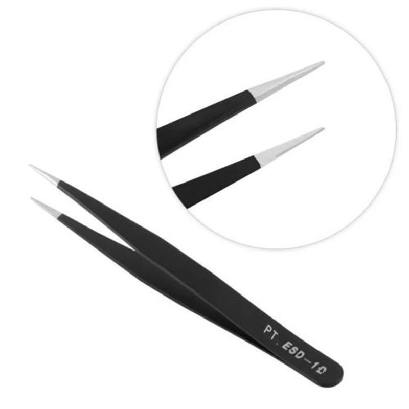 Stainless Steel Curved Straight Tweezer | Twinkle