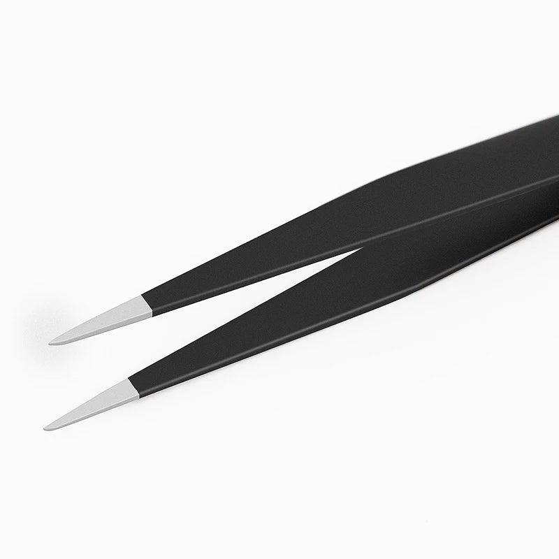 Stainless Steel Curved Straight Tweezer | Twinkle