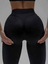 Black Scrunch Butt Yoga Leggings | GlutiFlex