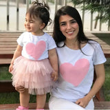 Valentine's Day Shirts Pink Heart Mommy - Chicy Boutique