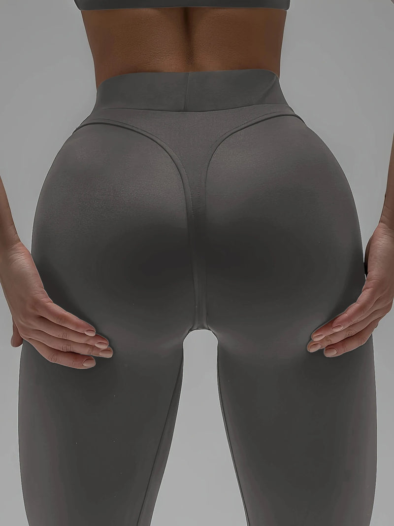 Black Scrunch Butt Yoga Leggings | GlutiFlex