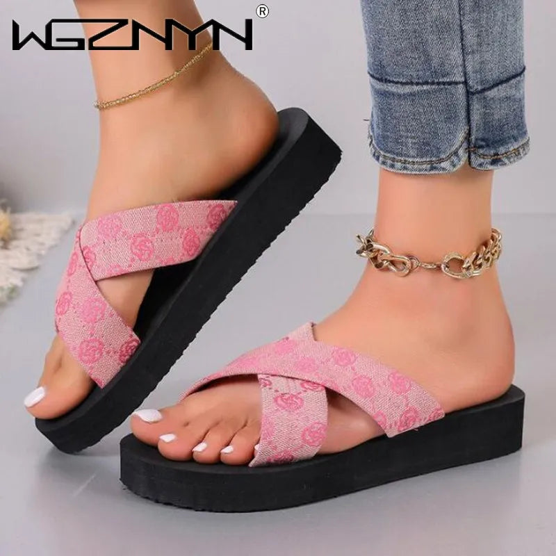 Open Toe Non Slip Wedges | Richy