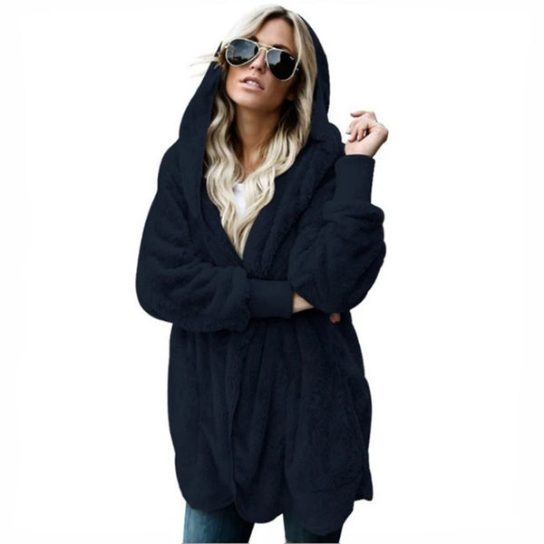 Double Fleece Cardigan Jacket | Chilluxe