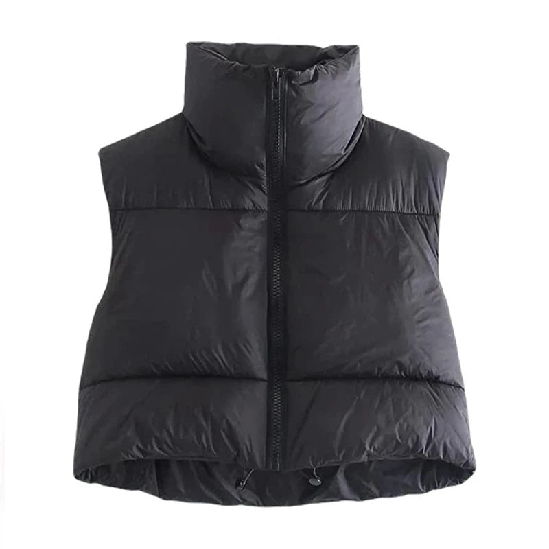 Short Cotton Down Vest | Arctique