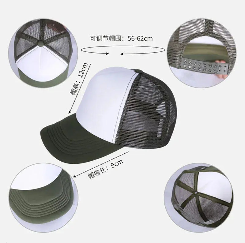 Adjustable Sun Hat Visor Cap Men Women - Chicy Boutique