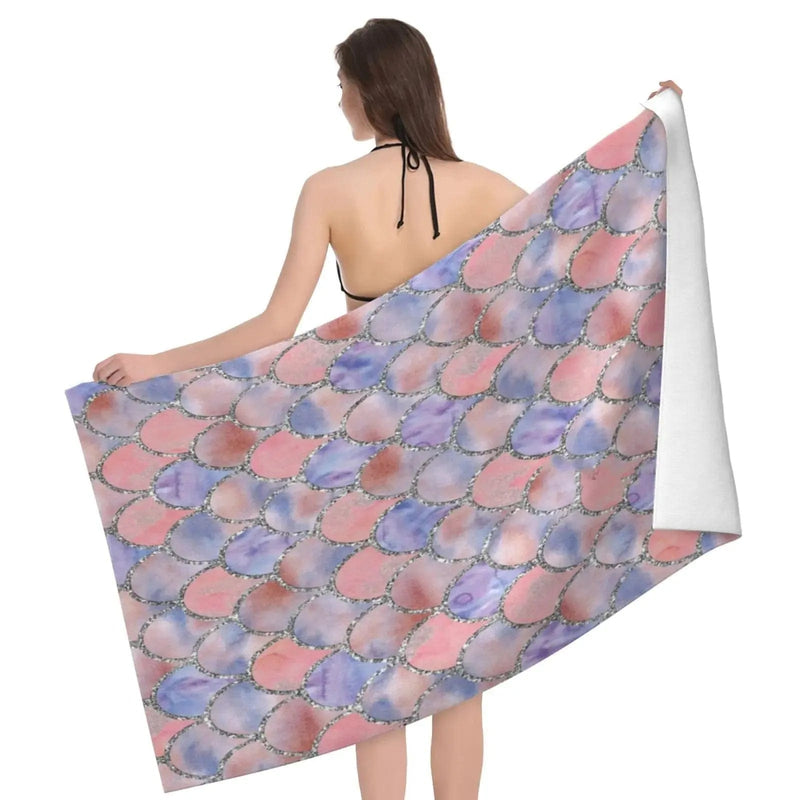 Mermaid Scales Beach Towels - Chicy Boutique