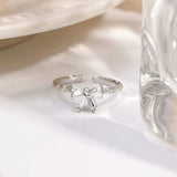 White Bowknot Rings - Chicy Boutique