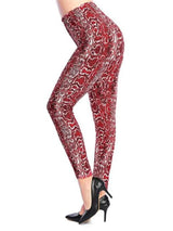 Hot Leggings Floral Print | CurveFlex