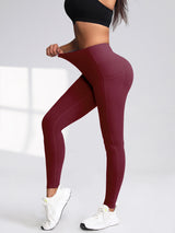 S-2XL Pockets Push Up High Waist Leggings | Revie