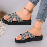 Open Toe Non Slip Wedges | Richy