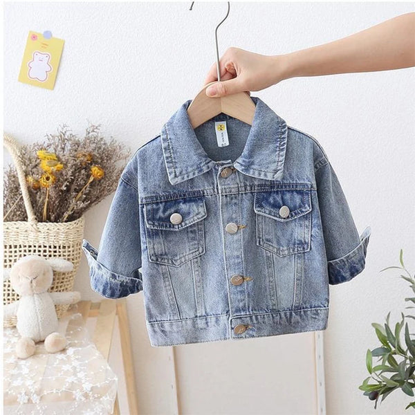 Fashion Cartoon Denim Jacket | Twirl