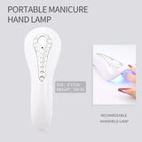 UV Nail Lamp Dryer Machine Portable USB Rechargeable - Chicy Boutique