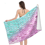 Mermaid Scales Beach Towels - Chicy Boutique