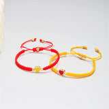 Set of 2 Colorful Heart Bracelets | Lulu