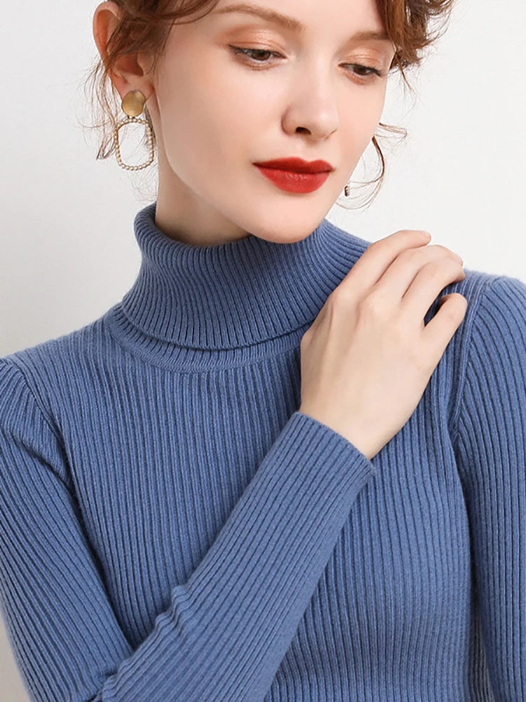 Turtleneck Sweater | Frostine