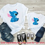 Family Look Disney Stitch T Shirt Mother and Kids - Chicy Boutique