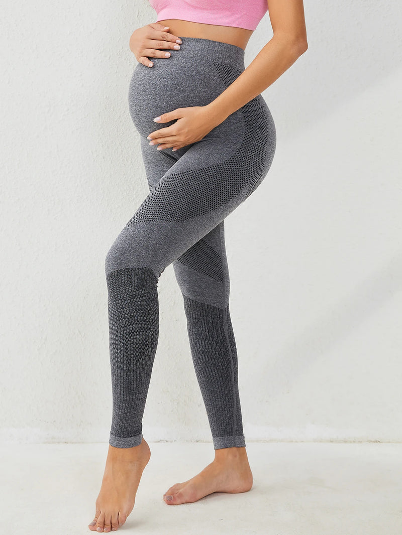 high-waisted maternity leggings | Velvex