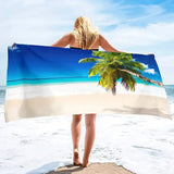 Coconut Tree Beach Sand Towel for Women - Chicy Boutique