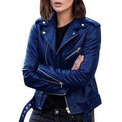 Female Moto Biker Jacket | Nuli