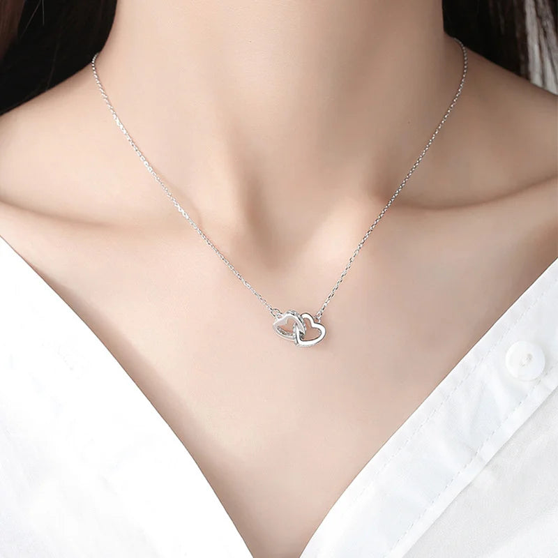 Heart Shaped Jewelry Sets Of Ring Earrings Necklace | Meshi