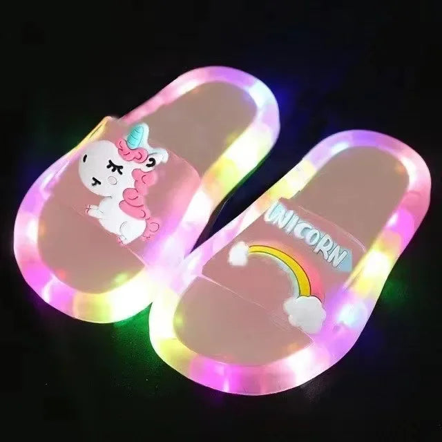 Girls Lighted Slippers | Kido