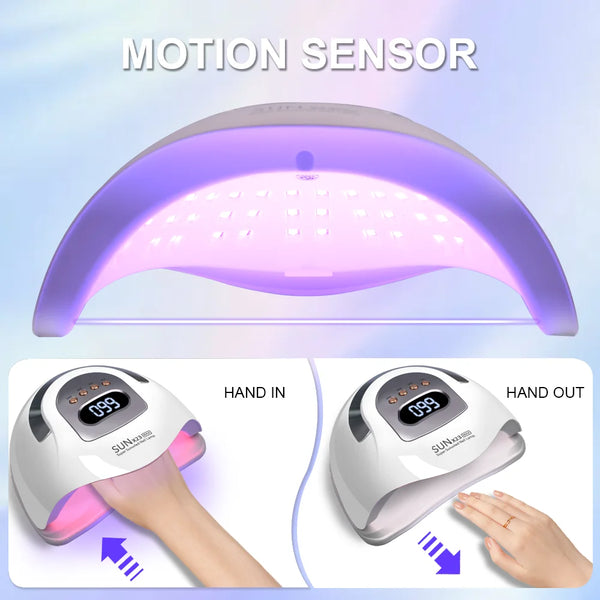 Professional Nail Dryer LED UV Lamp for Nails | Sacra