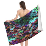 Mermaid Scales Beach Towels - Chicy Boutique