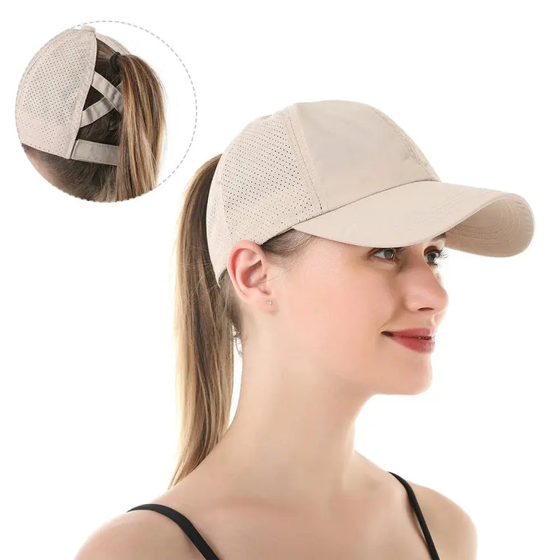 Drying Breathable Female Baseball Cap - Chicy Boutique