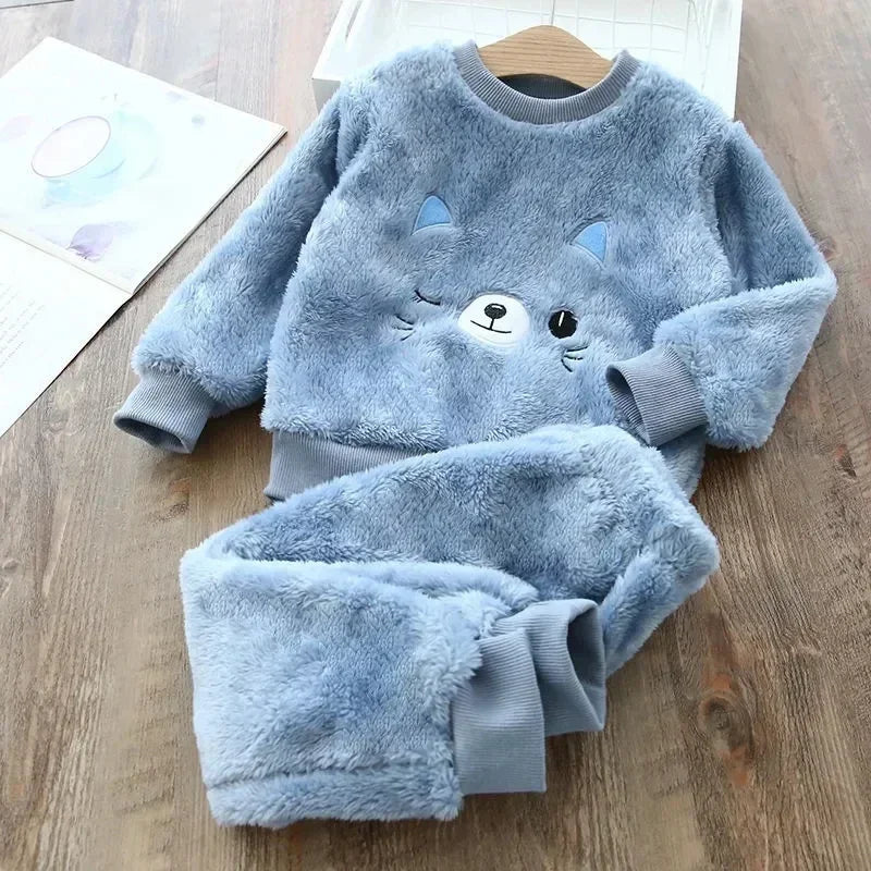 2-Piece Winter Sleepwear for Girls (2-6 Years) | BearDream