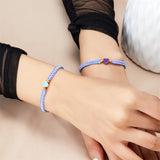 Set of 2 Colorful Heart Bracelets | Lulu