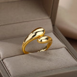 Gold Stainless Steel Ring | AurumBand