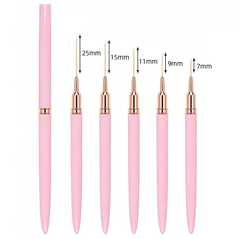 Nail Art Liner Brushes Set - Chicy Boutique