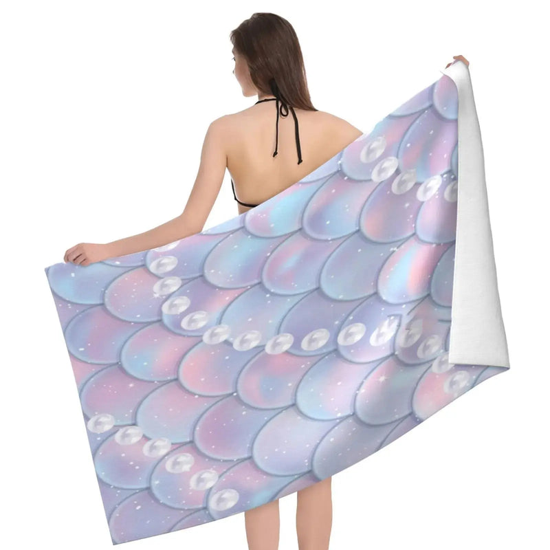 Mermaid Scales Beach Towels - Chicy Boutique