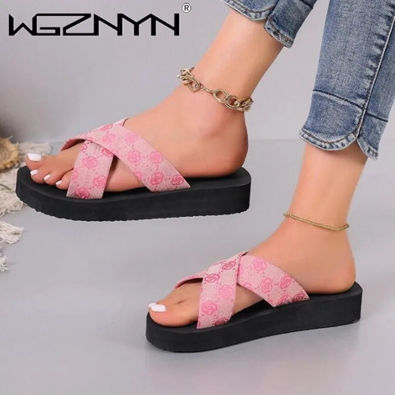 Open Toe Non Slip Wedges | Richy