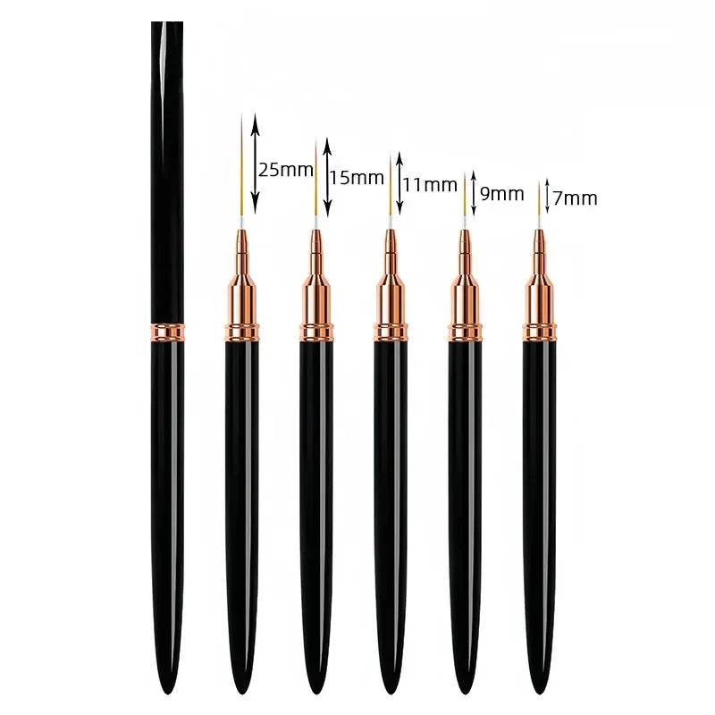 Nail Art Liner Brushes Set - Chicy Boutique