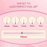 Nail Art Liner Brushes Set - Chicy Boutique