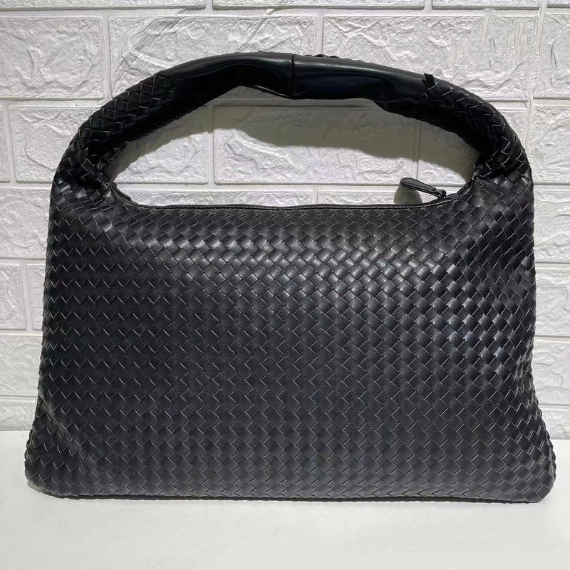 Leather Women's Woven Satchel - Chicy Boutique