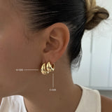 Ancient Style Gold Earrings | Samba